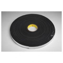 2X36 YDS 4718 BLACK VINYL FOAM TAPE - Makers Industrial Supply