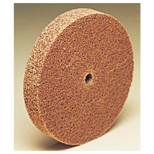 Scotch-Brite Cut and Polish Unitized Wheel CP-UW 7A Coarse 2″ × 1/4″ × 1/4″ - Makers Industrial Supply