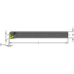 S20U MTUNR3 Steel Boring Bar - Makers Industrial Supply