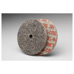 Scotch-Brite EXL Unitized Wheel XL-UW 8A Coarse 3″ × 1/4″ × 1/4″ - Makers Industrial Supply