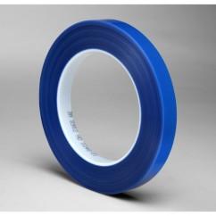 1/2X72 YDS 8902 BLUE 3M POLY TAPE - Makers Industrial Supply