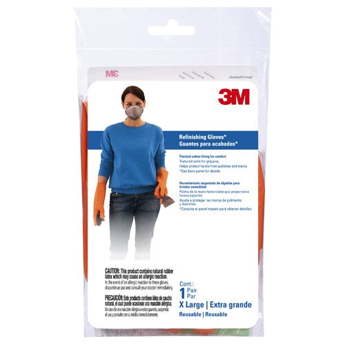 3M Refinishing Gloves RefinXlgP1-DC Extra Large - Makers Industrial Supply