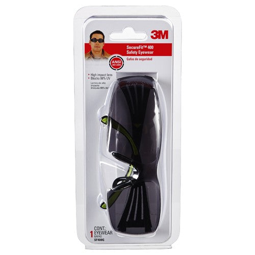 ‎3M SecureFit 400 Eye Protection SF400G-WV-6-PS Gray Anti-Fog - Makers Industrial Supply