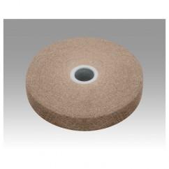 4" - MED Grit - Aluminum Oxide - Unitized Wheel - Makers Industrial Supply