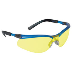 ‎3M BX Protective Eyewear. 11524-00000-20 Light Amber Anti-Fog Lens Ocean Blue Frame - Makers Industrial Supply