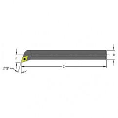 S10Q SDQCR2 Steel Boring Bar - Makers Industrial Supply