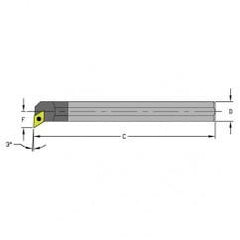 M-E16R SDUCL07 Solid Carbide Boring Bar w/Coolant - Makers Industrial Supply