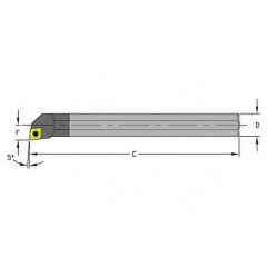 C08R SCLPR3 Solid Carbide Boring Bar - Makers Industrial Supply