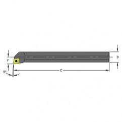 A10Q SCLCL3 Steel Boring Bar w/Coolant - Makers Industrial Supply