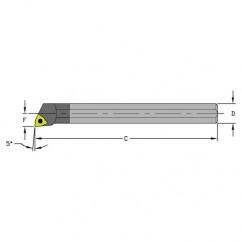 E12Q SWLCL3 Solid Carbide Boring Bar w/Coolant - Makers Industrial Supply