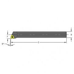 A12Q SWLCL3 3/4" SH Indexable Coolant-Thru Boring Bar - Makers Industrial Supply