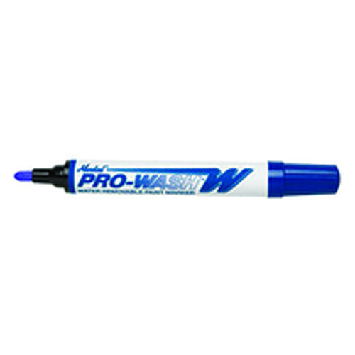 Pro Wash Marker W - Model 97035 - Blue - Makers Industrial Supply