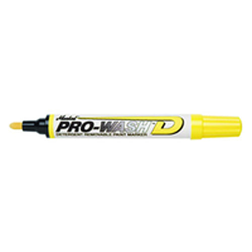 Pro Wash Marker D - Model 97011 - Yellow - Makers Industrial Supply