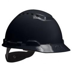 HARD HAT H-712R-UV BLACK WITH - Makers Industrial Supply