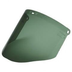 WP96C POLY FACESHIELD DK GREEN - Makers Industrial Supply
