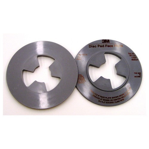 ‎3M Disc Pad Face Plate 13325 4-1/2″ Medium Gray - Makers Industrial Supply