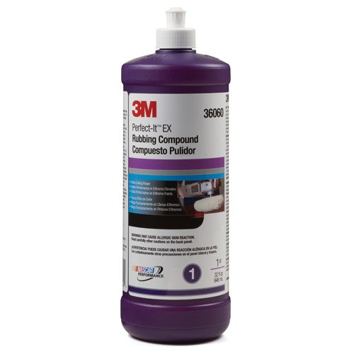 3M Perfect-It EX AC Rubbing Compound 36060 1 qt (32 fl oz)