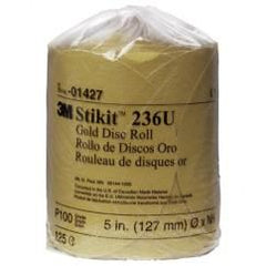 5 - P100 Grit - 236U Disc Roll - Makers Industrial Supply