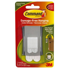 Command Jumbo Universal Picture Hanger w/Stabilizer Strips 17048-ES - Exact Industrial Supply