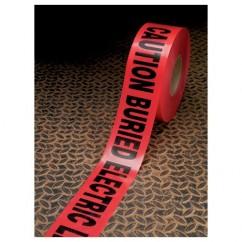 3X1000' 302 BURIED BARRICADE TAPE - Makers Industrial Supply