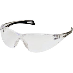 Safety Glasses - PMXSLIM", Clear Frame, Clear Lens - Makers Industrial Supply