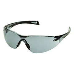 Safety Glasses - PMXSLIM", Black Frame, Gray Lens - Makers Industrial Supply