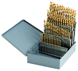 1/16 - 1/2 X 64Ths HSS Straight Shank Split Point Gold-P Drill Set (29Pcs) - Makers Industrial Supply