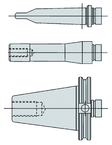 1" Dia. x 7/8-20 Thread Tapping Attachment Shank - Makers Industrial Supply