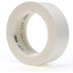 1-1/2X36 YDS 471 WHITE VINYL TAPE - Makers Industrial Supply