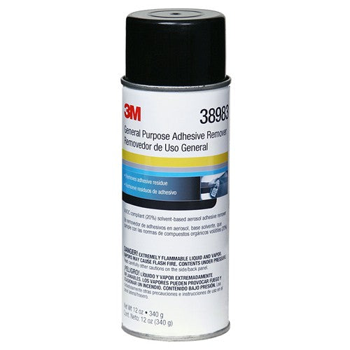 3M General Purpose Adhesive Remover 38983 12 oz Net Wt - Makers Industrial Supply