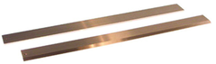 #SE36SSHD - 36" Long x 2-1/16" Wide x 17/64" Thick - Stainless Steel Straight Edge - No Bevel; No Graduations - Makers Industrial Supply