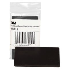 3M Paint Defect Removal Hand Sanding Rubber Pad 33912 4.5″ × 2.6″ - Makers Industrial Supply