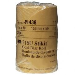 6 - P220 Grit - 236U Disc Roll - Makers Industrial Supply