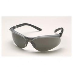 BX SIL/BLK FRAME GRAY ANTI FOG LENS - Makers Industrial Supply