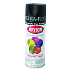 Interior/Exterior Industrial Maintenance Paint Ultra Flat Black - Makers Industrial Supply