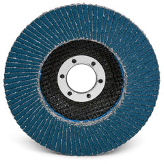 ‎4 in × 3/8-243/8-24 566A Abrasive Flap Disc T29 40 Alt Mfg # 55394 - Makers Industrial Supply