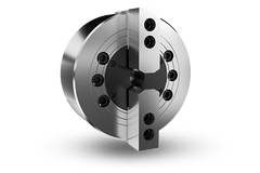 Auto Strong VIT Series 2-jaw and 4-jaw wedge type non through-hole power chuck (adapter excluded) - Part # VIT-212 - Exact Industrial Supply