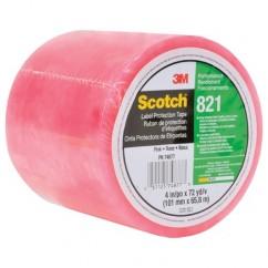 List 821 4" x 72 yds Labelgard Film Tape - Pink - Makers Industrial Supply