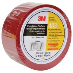 2X36 YDS 483 RED POLYETHYLENE FILM - Makers Industrial Supply