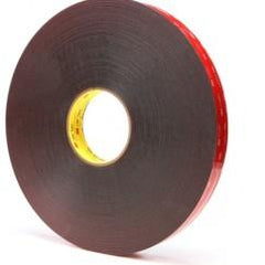 List 5925 1" x 72 yds VHB Acrylic Foam Tape - Black - Makers Industrial Supply