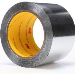 List 4380 3" x 55yds Aluminum Foil Tape - Silver - Makers Industrial Supply