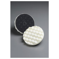 ‎3M Finesse-it Buffing Pad 01912 5-1/4″ White Foam - Makers Industrial Supply